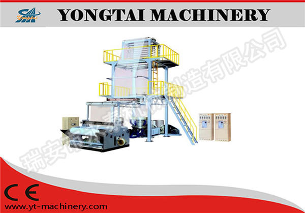 两层共挤旋转机头吹模复合机组