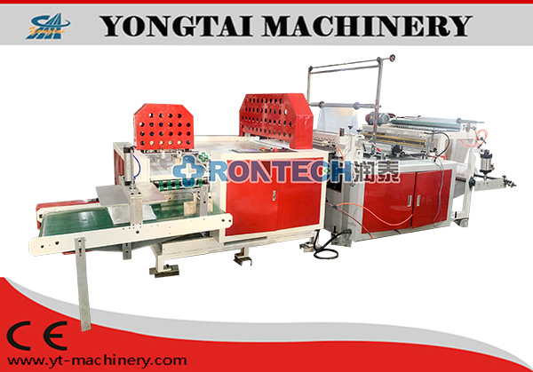 塑料平口袋制袋折叠机